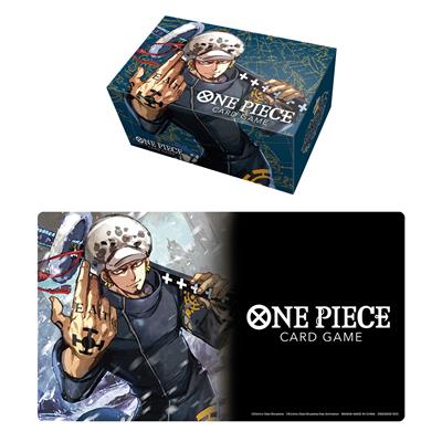 One Piece Card Game Playmat and Storage Box Set -Trafalgar Law