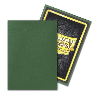 Buste Protettive Standard Matte Forest Green (100 Sleeves)